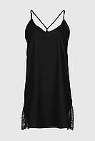 Ночная рубашка женская Fleri F50145 40 Черный (2000990313225) SK, код: 8418047