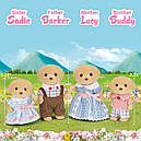 Calico Critters CC1809 Сім'я жовтих лабрадорів Sylvanian Families, фото 3