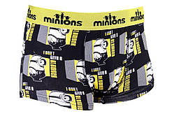 Труси-боксери Minions Minion I Don039;T Give Cube XXL black yellow (30890353-1) SC, код: 2467186