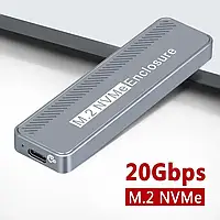 Зовнішня кишеня 20 Гбіт/с SSD M.2 NVME Enclosure USB 3.2 GEN 2X2 Type C