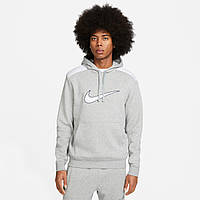 Кофта Nike M Nsw Sp Flc Hoodie Bb (FN0247-063) M Серый XN, код: 8176949