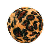 Игрушка для кошек Мячики меxовые леопард Trixie 4109 4 см 4 шт (4011905041094) TT, код: 7596797