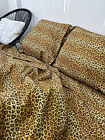Комплект постельного белья Бязь Животный принт Полуторный размер 150х220