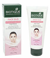 Освітлюючий фруктовий крем для обличчя (50гр) біотік, bio fruit cream (50gm) face glo advanced biotique