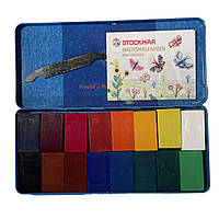 Набор восковых мелков Stockmar Beeswax Crayons 16 шт 204884266 SM, код: 7925279