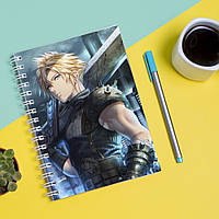 Скетчбук Sketchbook блокнот для рисования с принтом Final Fantasy - японская ролевая игра А3 SM, код: 8301447