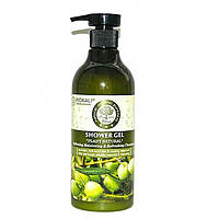 Гель для душу Wokali Prof Shower Gel Plant Natural Olive 550 мл KB, код: 6876350