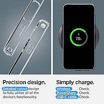 Чохол Spigen для Samsung Galaxy S24 Plus - Liquid Crystal, Crystal Clear (ACS07323), фото 4