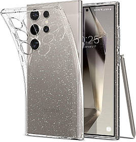 Чохол Spigen для Samsung Galaxy S24 Ultra - Liquid Crystal Glitter, Crystal Quartz (ACS07285)