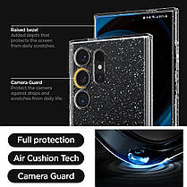 Чохол Spigen для Samsung Galaxy S24 Ultra - Liquid Crystal Glitter, Crystal Quartz (ACS07285), фото 5