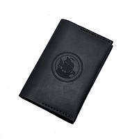 Обложка на паспорт из натуральной кожи Anchor Stuff Frigate - Черный (as150202-02) QT, код: 774415