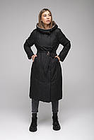 Куртка женская двухсторонняя Button 110-656 M Черно-коричневый (2000989400455) GG, код: 7883897