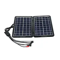 Солнечное зарядное устройство Easy Power EP-1812 5в1 6V 12W (3_02834) UP, код: 8038584