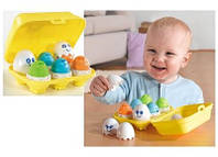 Кумедні яєчні розвивальна іграшка Tomy IR29920 для моторики для малюків TR, код: 7726168