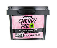 Смягчающий сахарный скраб для губ Cherry Pie Beauty Jar 120 г TH, код: 8145746