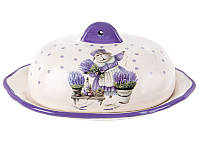 Столовая посуда для сливочного масла Lavender AL218486 Lefard QT, код: 8383872