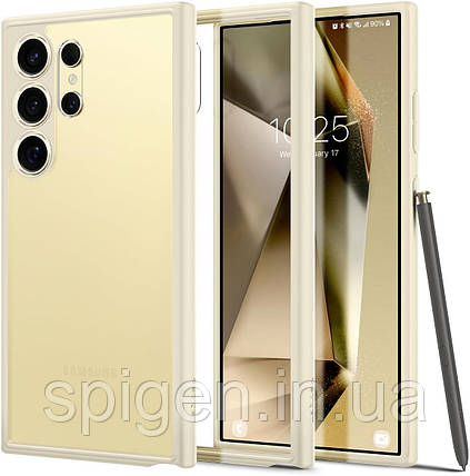 Чохол Spigen для Samsung Galaxy S24 Ultra - Ultra Hybrid, Mute Beige (ACS07415), фото 1
