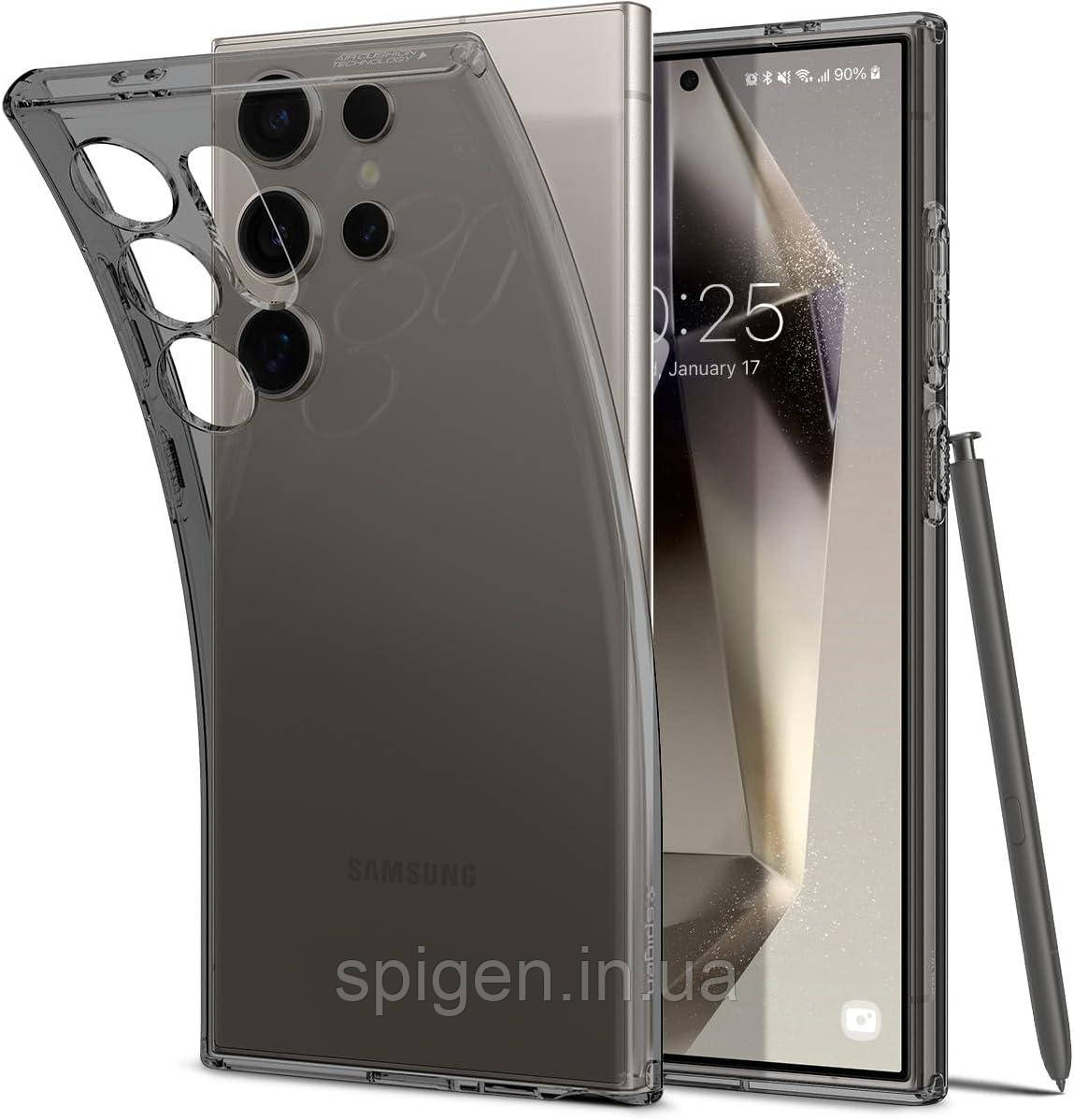 Чохол Spigen для Samsung Galaxy S24 Ultra - Liquid Crystal, Space Crystal (ACS07284)
