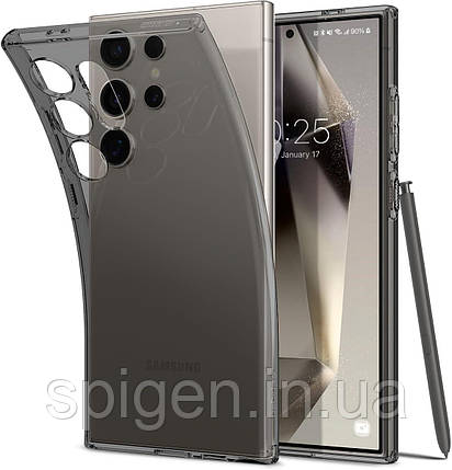 Чохол Spigen для Samsung Galaxy S24 Ultra - Liquid Crystal, Space Crystal (ACS07284), фото 1