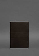 Кожаный блокнот А5 (софт-бук) 9.3 коричневый BlankNote BM, код: 8132843
