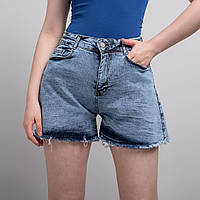 Шорты женские джинсовые 200498 р.28 Fashion Голубой ML, код: 8346306