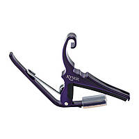 Каподастр Kyser KG6PA Quick-Change Acoustic Guitar Capo Deep Purple MP, код: 6556482