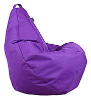 Кресло мешок груша Tia-Sport 90х60 см Оксфорд фиолетовый (sm-0051) NX, код: 6538157