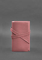 Женский кожаный блокнот (Софт-бук) 1.0 Розовый BlankNote NX, код: 8132211