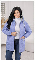 Куртка жіноча демісезонна Sofia HP-6453 Блакитний 52-54 NX, код: 8347979