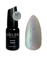 Гель-лак Edlen Color 9мл 088 прозрачный с золотым шиммером