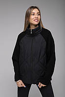 Куртка женская Button 66-718 2XL Черный (2000989400332) IN, код: 7884840