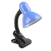 Настольная лампа в современном стиле на прищепке Brille 60W MTL-01 Черный EV, код: 7271227