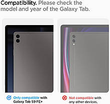 Чохол Spigen для Samsung Galaxy Tab S9 FE+ Plus (12.4") - Rugged Armor PRO, Black (ACS06856), фото 3