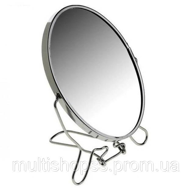 Двостороннє косметичне дзеркало для макіяжу на підставці Саме То Two-Side Mirror 12 см (41 MP, код: 8195259