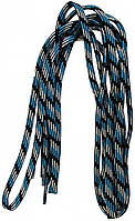 Шнурки Bestard Laces 200 см Black Blue White (1004-A002200) QT, код: 7338067