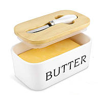 Масленка c ножом Butter OLens 0480 O8030-144 TP, код: 8179158