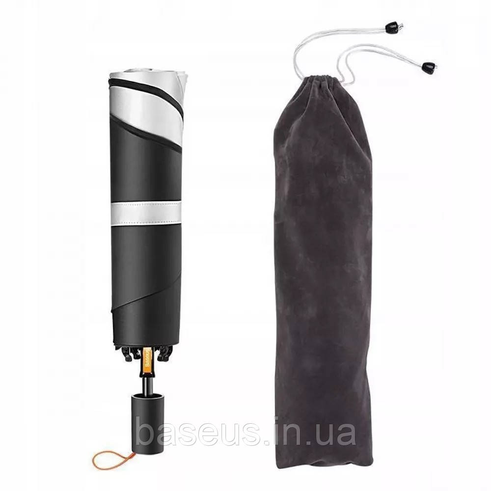Сонцезахисна парасолька для автомобіля Baseus CoolRide Doubled-Layered Windshield Sun Shade Umbrella Large, фото 1