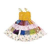 Платье-сарафан Детское Летнее Karma Пэчворк Шелк Цветное (20706) MP, код: 5538459
