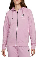 Кофта женские Nike Hooded Sweatshirt Sportswear Essential (DX2317-522) S розовый UD, код: 8305571