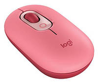 Мышь компьютерная Logitech POP Bluetooth Heartbreaker Rose (910-006548) (6794321) ET, код: 8331312