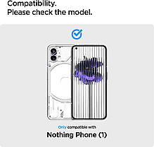 Захисне скло Spigen для Nothing Phone 1 - ALIGNmaster (2 шт.), Clear (AGL05447), фото 4