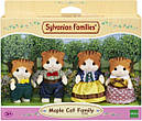 Sylvanian Families Сім'я рудих вишарових котів Calico Critters CC1794, фото 8