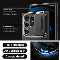 Чохол Spigen для Samsung Galaxy S24 Ultra - Optik Armor, Black (ACS07313), фото 6
