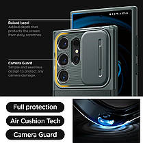 Чохол Spigen для Samsung Galaxy S24 Ultra - Optik Armor, Abyss Green (ACS07314), фото 4