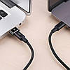 Адаптер перехідник BASEUS USB Male to Type-C Female 2.4 A Black (CAAOTG-01), фото 9