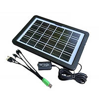 Солнечная панель с USB выходом 8W 28*20 см Solar Panel CCLamp CL-680 FG, код: 8405171