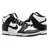 Кросівки чоловічі Nike Dunk High Retro (DD1399-105) 43 Чорно-білий TP, код: 8247376