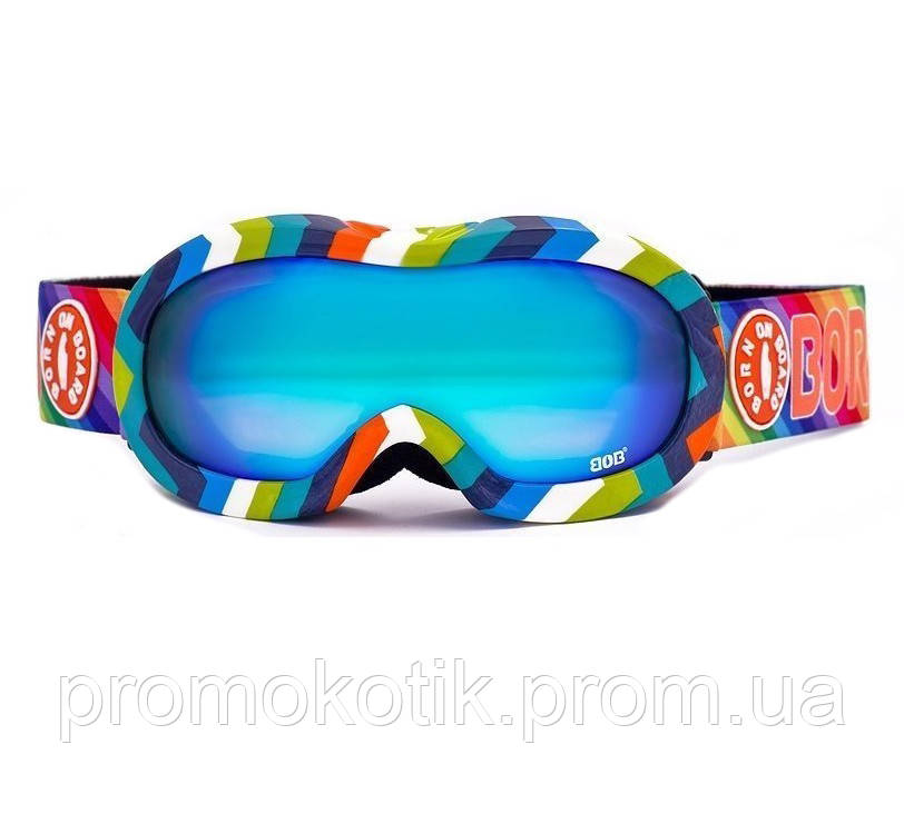 Маска горнолыжная детская BOB Rainbow Shine S2 Colored Rainbow (GOG-002) PK, код: 7741580 - фото 1 - id-p2161385198