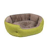 Лежак для собак и кошек Pet Fashion BRIG 58x48x20 см Лайм (4823082424092) PS, код: 7723813