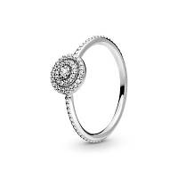 Серебряное кольцо Pandora 190986CZ XN, код: 7361558